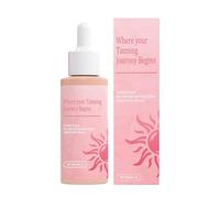 Sunless Tanning Drop, 60mL Bronzing Tanner Solution, Enhancing Your Natural Skin Tone, No Sun Damage, Sun-Kissed Glow, Glow Instant Sun Drops For All Types And Tones