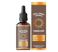 Sunless Tanning Drops 2025 Gotas De Bronceado Beber Gotas Bronceadoras Naturales, Autobronceador Para El Cuerpo Y La Cara, Bronceado Rápido No Se Requiere Sol