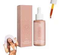 Sunless Tanning Drops,Gotas Autobronceadoras Sin Sol,Gotas Bronceadoras Orales,Gotas Bronceadoras Faciales Corporal,Potencian La Melanina De Forma Natural, Mejora Tu Tono Natural de Piel,60ML