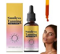 Sunless Tanning Drops, Gotas Bronceadoras Sin Sol, Gotas Bronceadoras Orales, Potencian La Melanina De Forma Natural, Mejora Tu Tono Natural de Piel (B)
