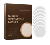 Sunless Tanning Patches, Self Bronzing Set, Authentic Sun Tanning Patches, Natural Looking Tan Patch for Even Skin Bronzing Back Chest Legs Hands Neck Feet Home Travel Spa
