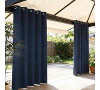 SUNLIMEI Cortinas Opacas 120 x 180 cm Frío y Calor Opacas Blackout Habitacion Cortina Opaca Ventana con Ojales, Modernas, Elegantes, 1 Piezas para Dormitorio, Salón y Cocina, Azul Marino