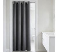 SUNLIMEI Cortinas Salon Opacas 170 x 120 cm Termicas Aislantes Frio y Calor Cortina Dormitorio Sala con Ojales, Modernas, Elegantes, 1 Piezas para Habitacion Comedor Dormitorio, Gris Oscuro