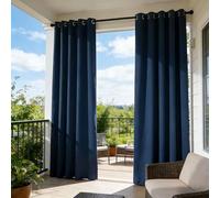 SUNLIMEI Cortinas Salon Opacas 200 x 120 cm Termicas Aislantes Frio y Calor Cortina Dormitorio Opaca con Ojales, Modernas, Elegantes, 1 Piezas para Habitacion Comedor Dormitorio, Azul Marino
