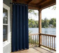 SUNLIMEI Cortinas Termicas Aislantes 120 x 100 cm Frío y Calor Opacas Blackout Cortina Habitacion con Ojales, Modernas, Elegantes, 1 Piezas para Habitacion Comedor Dormitorio, Azul Marino