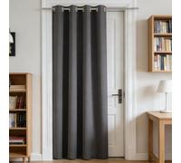 SUNLIMEI Cortinas Termicas Aislantes 120 x 235 cm Frío y Calor Opacas Blackout Blackout Curtains con Ojales, Modernas, Elegantes, 1 Piezas para Habitacion Comedor Dormitorio, Gris Oscuro