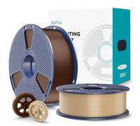 SUNLU 1 kg*2 de filamento PL 2.0, paquete de filamento PLA Plus mejorado para impresora 3D, más fuerte y resistente, filamento PL de alta velocidad, precisión dimensional +/-0.02mm, bobina de 1 kg
