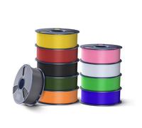 SUNLU 10KG High Speed PLA+2.0 Filament 1.75mm, Filamento de Impresora 3D de Alta Liquidez PLA Plus 2.0, Diseñado Para Impresión 3D Rápida(Negro+Blanco+Gris+Azul+Rojo+Amarillo+Verde+Rosa+Oliva+Naranja)