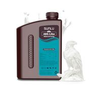 SUNLU 3D Resina ABS-like 2KG, Resina 3D de Curado Rápido para Impresoras 3D de Resina LCD DLP SLA, Resina Fotopolímero de Curado Ultravioleta de 405nm Fuerte, Alta Precisión, 2000g Blanco