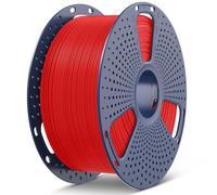 SUNLU bobina grande de 3kg de filamento PETG,filamento para impresora 3D PETG de 1,75 mm,menos estiramiento,buena adhesión de capas, alta tenacidad,bobina grande de filamento,bobina de 3 kg,rojo.