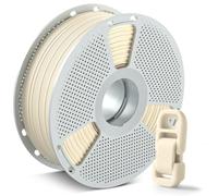 SUNLU Filamento 3D Easy PA 1.75mm, Nylon 6+66 (Poliamida PA), Fuerte y Duradero, Impresión sin Deformaciones, Bobina PC de 1KG (2.2lbs), Compatible con la Mayoría de Impresoras FDM, Natural