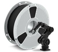 SUNLU Filamento 3D PA12-CF 1,75 mm 1KG, Filamento de Nailon con Fibra de Carbono, Excelente Resistencia al Desgaste y a los Aceites, Bobina Resistente al Calor, Dimensional +/-0,02 mm, 1KG, Negro