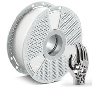 SUNLU Filamento 3D PC-ABS 1,75mm 1KG, Filamento Híbrido PC y ABS, Alta Resistencia, Listo para Pintar y Plaquear, Grado Industrial, Bobina Termorresistente, +/-0,02mm, Bobina de 1KG (2,2lbs), Blanco