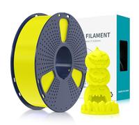 SUNLU Filamento fluorescente de ácido poliláctico para impresora 3D, filamento PLA de 1.75 mm, color más brillante para decoración de Halloween, filamento perfectamente enrollado, se adapta a la