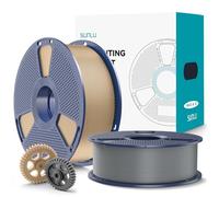 SUNLU Filamento PLA + 2.0 de 1 kg, paquete de filamentos para impresora 3D PLA Plus, más fuerte y robusto, filamento PLA + de alta velocidad, precisión dimensional +/-0,02 mm, bobina de 1 kg, 2 kg en
