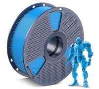 SUNLU Filamento PLA de 1,75 mm, filamento PLA para impresora 3D 1,75 mm +/- 0,02 mm, fácil de usar, apto para principiantes, adecuado para la mayoría de impresoras 3D FDM, bobina de 1 kg. (cian)