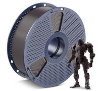 SUNLU Filamento PLA de 1,75 mm, filamento PLA para impresora 3D 1,75 mm +/- 0,02 mm, fácil de usar, apto para principiantes, apto para la mayoría de impresoras 3D FDM, bobina de 1 kg. (negro castaño)