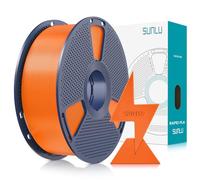 SUNLU Filamento PLA de alta velocidad de 1,75 mm, 50-600 mm/s, filamento PLA para impresora 3D, diseñado para una impresión 3D rápida, precisión dimensional +/- 0,02 mm, bobina de 1 kg, color naranja