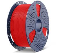 SUNLU Filamento PLA Plus Carrete Grande 3KG, PL Filament para Impresora 3D 1.75mm ±0.02mm, Más Duro y Más Resistente, Carrete de 3kg Rojo