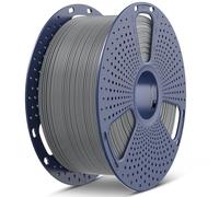 SUNLU Filamento PLA Plus Carrete Grande 3KG, PL Filament para Impresora 3D 1.75mm ±0.02mm, Más Duro y Más Resistente, Carrete de 3kg Gris