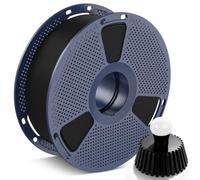 SUNLU FR-ABS Filamento 3D 1,75 mm 1 kg, ABS negro Filamento ignífugo | ABS ignífugo UL94 V0, resistente a los golpes y duradero, irrompible para electrónica, piezas de coche y herramientas