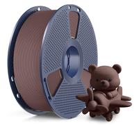 SUNLU High Speed Matte PLA Filament, Impresión 3D Rápida con Acabado Mate Resistente, Suave Acabado Mate, Impresión ultrarrápida a 600mm/s, Bobina de 1KG, matte pla Chocolate