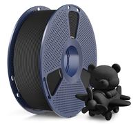 SUNLU High Speed Matte PLA Filament, Impresión 3D Rápida con Acabado Mate Resistente, Suave Acabado Mate, Impresión ultrarrápida a 600mm/s, Bobina de 1KG, matte pla Negro