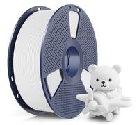 SUNLU High Speed Matte PLA Filament, Impresión 3D Rápida con Acabado Mate Resistente, Suave Acabado Mate, Impresión ultrarrápida a 600mm/s, Bobina de 1KG, matte pla Blanco