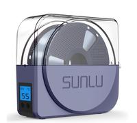 SUNLU Official Filamento Dryer S1 PLUS with Fan, Libre de Humedad Secadora Filamento 3d, Fácil de Usar y Portátil, SUNLU S1+ Filament Secador 3D PLA PETG ABS Nylon TPU, (Azul Gris)