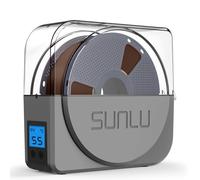SUNLU Official Filamento Dryer S1 PLUS with Fan, Libre de Humedad Secadora Filamento 3d, Fácil de Usar y Portátil, SUNLU S1+ Filament Secador 3D PLA PETG ABS Nylon TPU, (Gris)