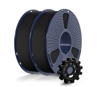 SUNLU Pack 2KG Filamento PETG Rápido, Alta Velocidad 30-600mm/s Filamento de Impresora 3D 1.75mm ±0.02mm, 1kg Bobina, 2 Paquetes en Total (Negro+Negro)