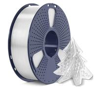 SUNLU PETG 3D Printer Filament, 3D Printing PETG Filament 1.75 mm, Strong 3D Filament, 1KG Spool (2.2lbs), Transparent