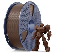 SUNLU PETG Filament 1.75 mm,Bobina de 1 kg, petg Marrón Café | Durabilidad y Flexibilidad Insuperables, Alta Resistencia, Filamento PETG para Impresora 3D, Paquete al vacío