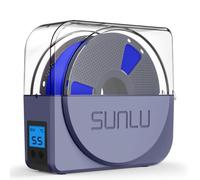 SUNLU Secador de filamentos con ventilador de circulación, S1 Plus azul | Secado eficaz de filamentos, caja seca de filamentos para impresora 3D Filamento 1.75 2.85 3.00 mm