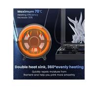 SUNLU Secador Filamentos 3D S2, Caja Secado S2, Caja Almacenamiento para Filamentos Secado, Soporte para Mantener Filamento Seco, Impresora 3D