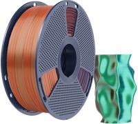 SUNLU Silk PLA+ Tri-Color Orange Blue Green - 1,75 mm / 1000 g
