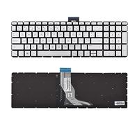 SUNMALL Teclado de Repuesto Compatible con HP 15-BS 15-BP 15-BR 15-BW 15G-BR 15Q-BD 15Z-BW 17G-BR 15-RA 15-RB 17-BS 17-BR 17-Ae 17-AK 17-AR 250 G6 255 G6 256 G6 con retroiluminación US Diseño