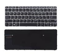 SUNMALL Teclado de repuesto compatible con HP EliteBook 730 G5 735 G5 830 G5 836 G5 735 G6 830 G6 836 G6