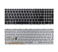 SUNMALL Teclado de repuesto compatible con HP EliteBook 755 G5 850 G5 855 G5 750 G6 850 G6.Zbook sin respaldo No piont
