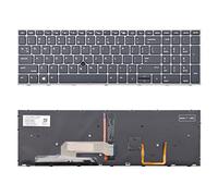 SUNMALL Teclado de repuesto compatible con HP ZBOOK 15 G5 G6 17 G5 G6 US Teclado con Point L29635-001 L12765-001 L28407-001