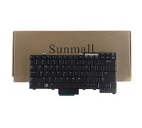 SUNMALL teclado de repuesto para ordenador portátil compatible con Dell Latutude E6400 E6410 E6500 E6510 E5410 E5510 E5400 E5500 Precision M2400 M4400 M4500 Series Black US Layout