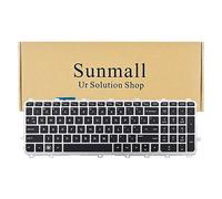 SUNMALL Teclado de Repuesto para portátil Compatible con HP Envy 15-J 17-J 15-j000 15-j100 15t-J000 15t-j100 15z-j000 17-j000 17t-j000, HP TouchSmart 15-J 15T-J 17-J 17T-J 15-J000 17-J000 US Layout