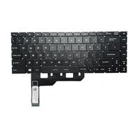 SUNMALL Teclado de Repuesto retroiluminado RGB Compatible con MSI GP66 Leopard 10UH 11UH 11UG 11UE GE66 11UG 11UE MS-1543 GS66 MS-16V1 MS-16V4 MS-1541 GF73 GL75 MS-17E7 Creator 15 A111 UE