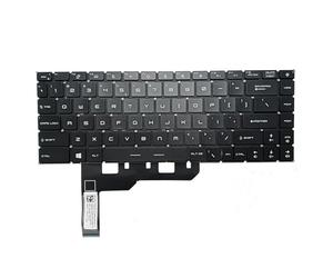 SUNMALL Teclado de Repuesto retroiluminado RGB Compatible con MSI GP66 Leopard 10UH 11UH 11UG 11UE GE66 11UG 11UE MS-1543 GS66 MS-16V1 MS-16V4 MS-1541 GF73 GL75 MS-17E7 Creator 15 A111 UE