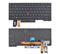 SUNMALL Teclado retroiluminado de repuesto compatible con laptop Lenovo Thinkpad T480S T490 E480 E490 E495 y Thinkpad L390 L380 L480 Series