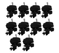 Sunmeit 10 agitadores de café para motor de barco, mezclador de bebidas con clip de acero inoxidable, motor de barco en miniatura novedoso