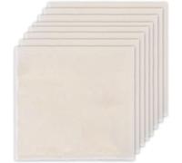 Sunmeit 20 Paños de Queso Reutilizables para Colar, 20x20 Pulgadas con Dobladillo de Queso Orgánico, para Cocinar Café, Hornear