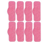 Sunmeit 8 Almohadillas de Repuesto de Microfibra para Trapeador A Vapor, Lavables y Reutilizables.