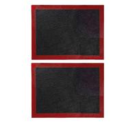 Sunmeit Alfombrillas para Hornear, Alfombrillas Transpirables para Hornear, Alfombrillas para Pan y Galletas, Utensilios de Cocina para Horno Microondas y Horno A Alta Temperatura