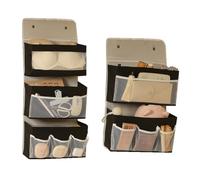 Sunmeit Bolsa de Almacenamiento Multifuncional para Dormitorio, Bolsa de Almacenamiento para Guardar Artículos, Bolsa de Tela para Colgar Detrás de la Puerta